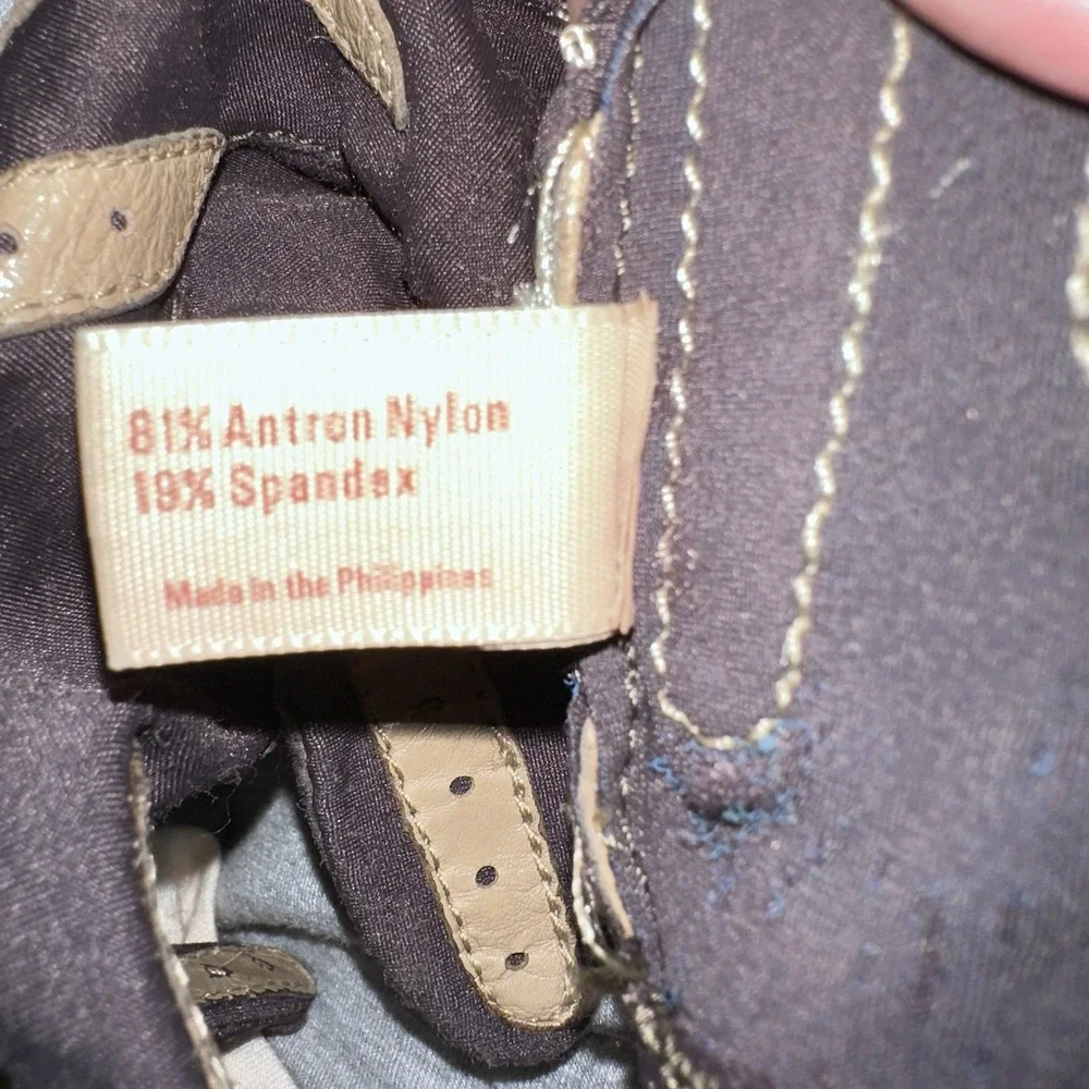 Vintage Isotoner by Aris Driving Gloves Leather Trim OS Brown Tan *Wear SEE PICS - Picture 5 of 5